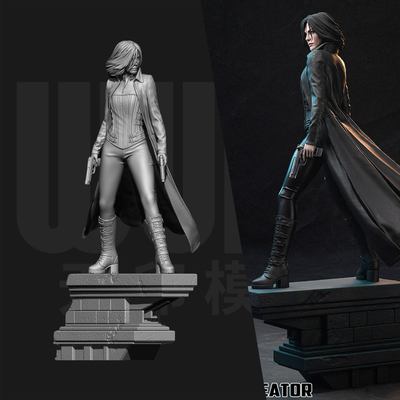 黑夜传说 塞勒涅 月神 1/24GK白模手办18比例树脂3D打印模型 6869