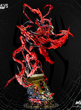 屠杀 红色毒液 漫威 1/24白模GK手办 18比例兵人3D打印模型 510