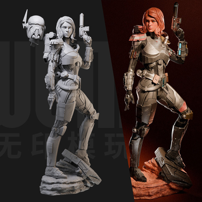 1/24谢伊·维兹拉 星球大战18比例GK白模手办3D打印兵人模型 5587