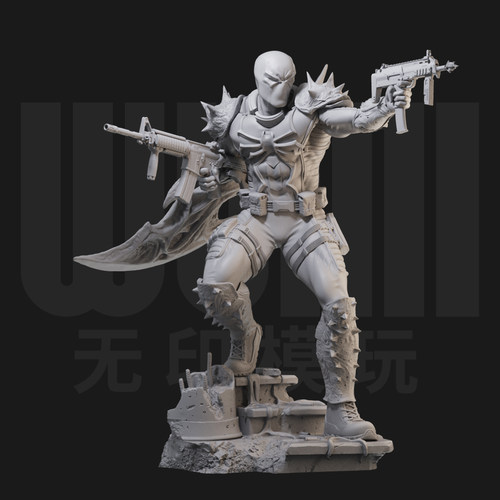 再生侠 闪灵悍将 重生侠 1:24白模手办/18比例GK兵人3D打印模1213