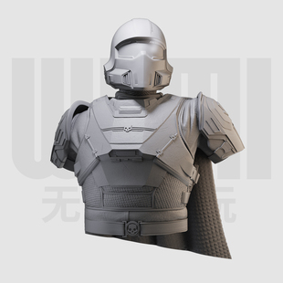 1/10 地狱潜兵 星河战队 游戏 16比例GK树脂白模手办模型 1098