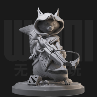 森海飞霞 dota2英雄 1:24白模手办/18比例GK兵人3D打印模 1334