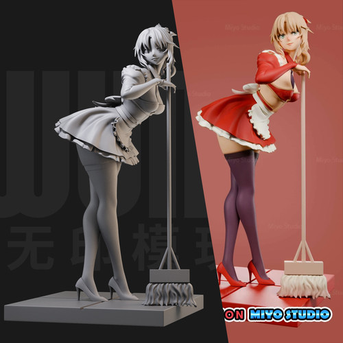 1/24 莫德雷德 FATE/命运 18比例GK白模手办3D打印兵人模型 5182