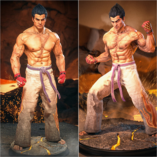 铁拳 三岛一八 1/24GK 白模 手办 18比例树脂 3D打印模型 7793