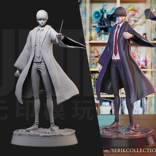 1/24 马修 物理魔法使马修 18比例GK白模手办3D打印兵人模型 5988