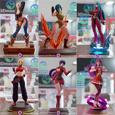 安琪儿夏尔米玛丽莉安娜模型