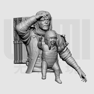 死亡搁浅 山姆  1/10胸像白模 16比例GK树脂白模手办模型 1682