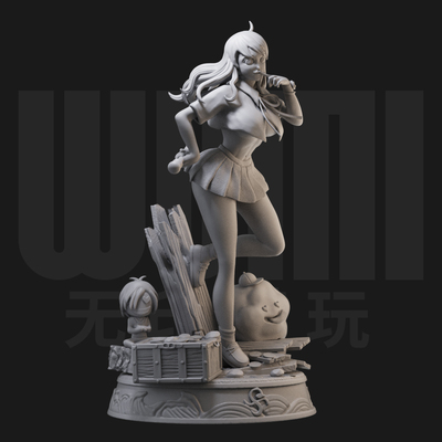 1/24 娜美 海贼王草帽团 18比例GK白模手办 3D打印兵人模型 2368