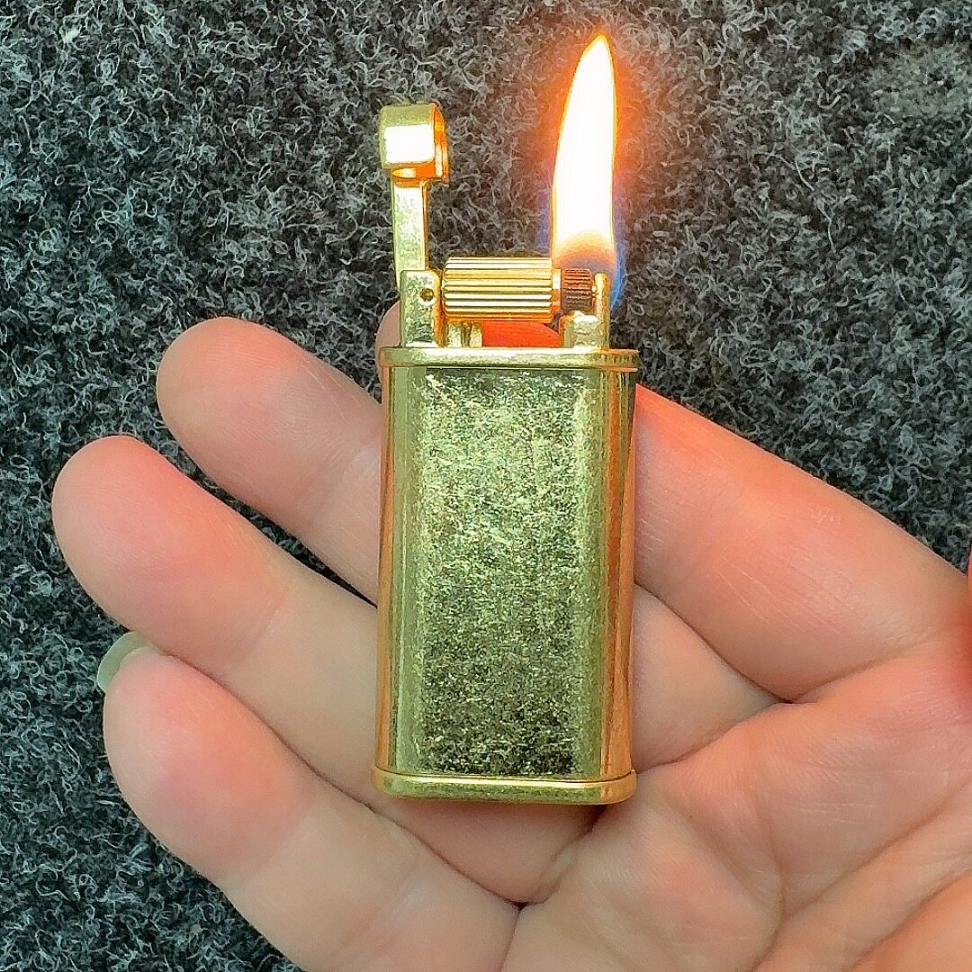 老式砂轮复古怀旧煤油打火机