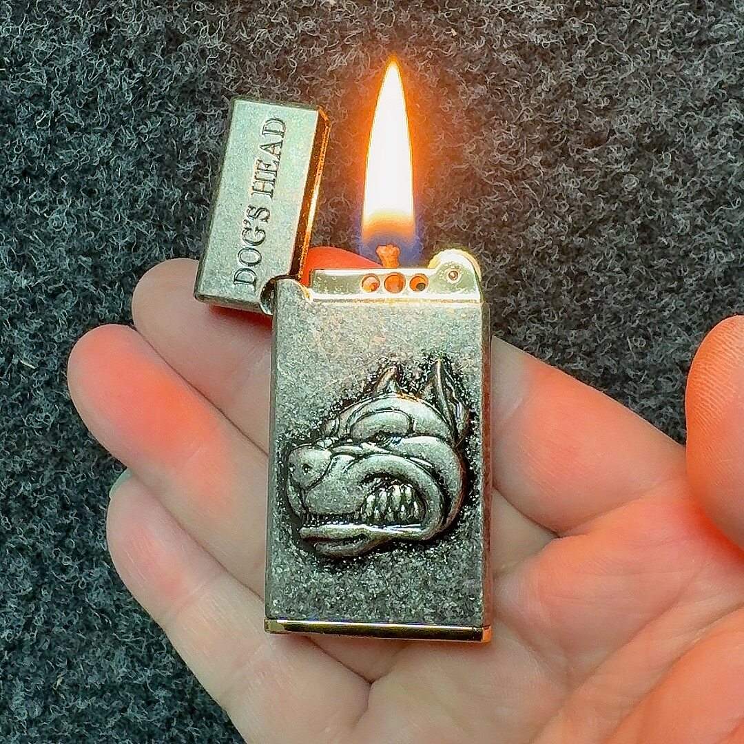怀旧复古大容量油仓煤油打火机