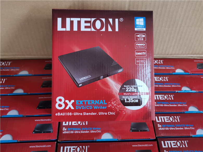 LITEON建兴ebau108外置超薄移动USB光驱 DVD-RW刻录机笔记本光驱在类目 电脑硬件/显示器/电脑周边, 电脑周边, 光驱/刻录/DVD中 - 来自Buy2taobao.com提供专业的淘宝代购服务