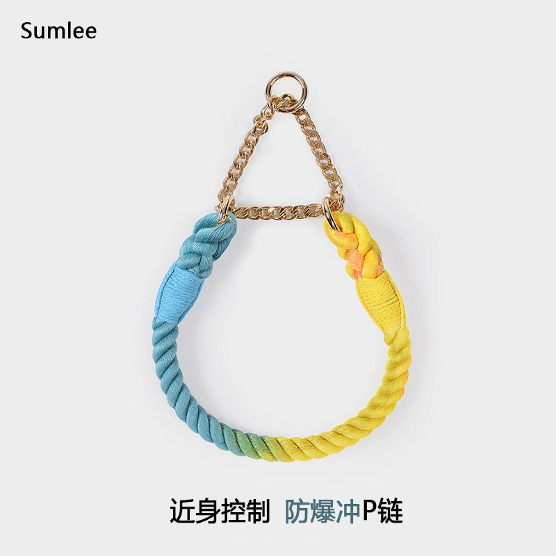 一秒控制不勒脖项圈P链