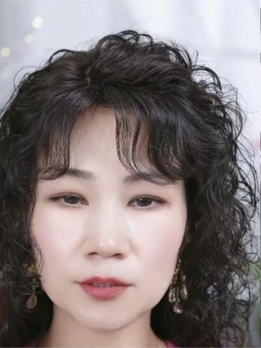 女士假发补发卷刘海假发片
