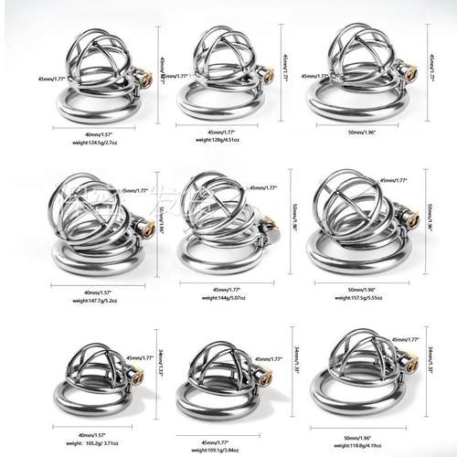 囚鸟金属不锈钢贞操锁贞节裤带硅胶塑料贞洁装置按摩解压缓解压力