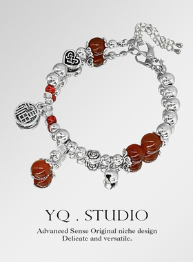 YQ.STUDIO铃铛编绳手链