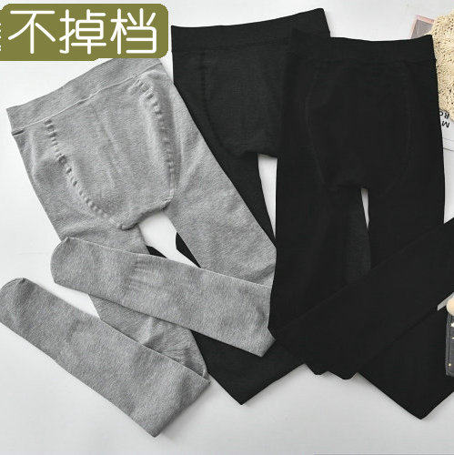 女春秋薄绒莫代尔打底裤袜胖MM