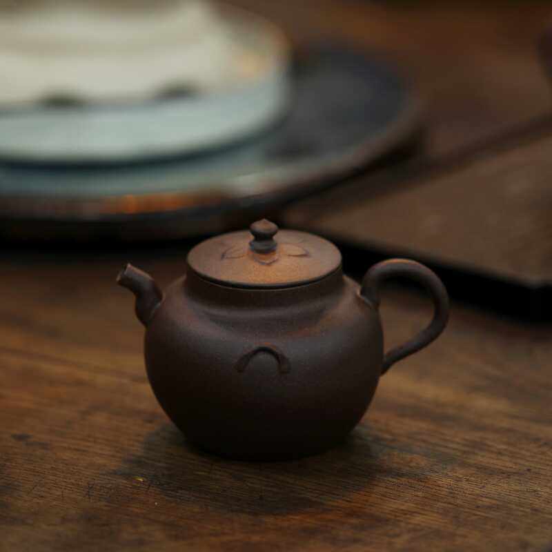 芍斋募古器正宗宜兴紫砂茶壶名家纯全手工泡茶壶功夫茶具黑星土