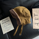 TAAK日系加绒灯心绒雷锋帽子女秋冬天骑车保暖护耳显脸小飞行帽男