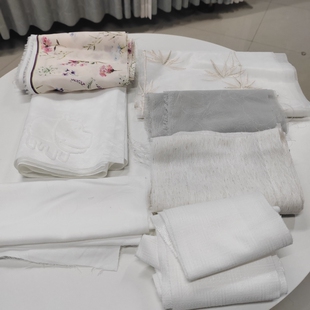 定制窗帘窗纱寄样服务 修改/定型/拼接花边/帘头幔头加工 运费