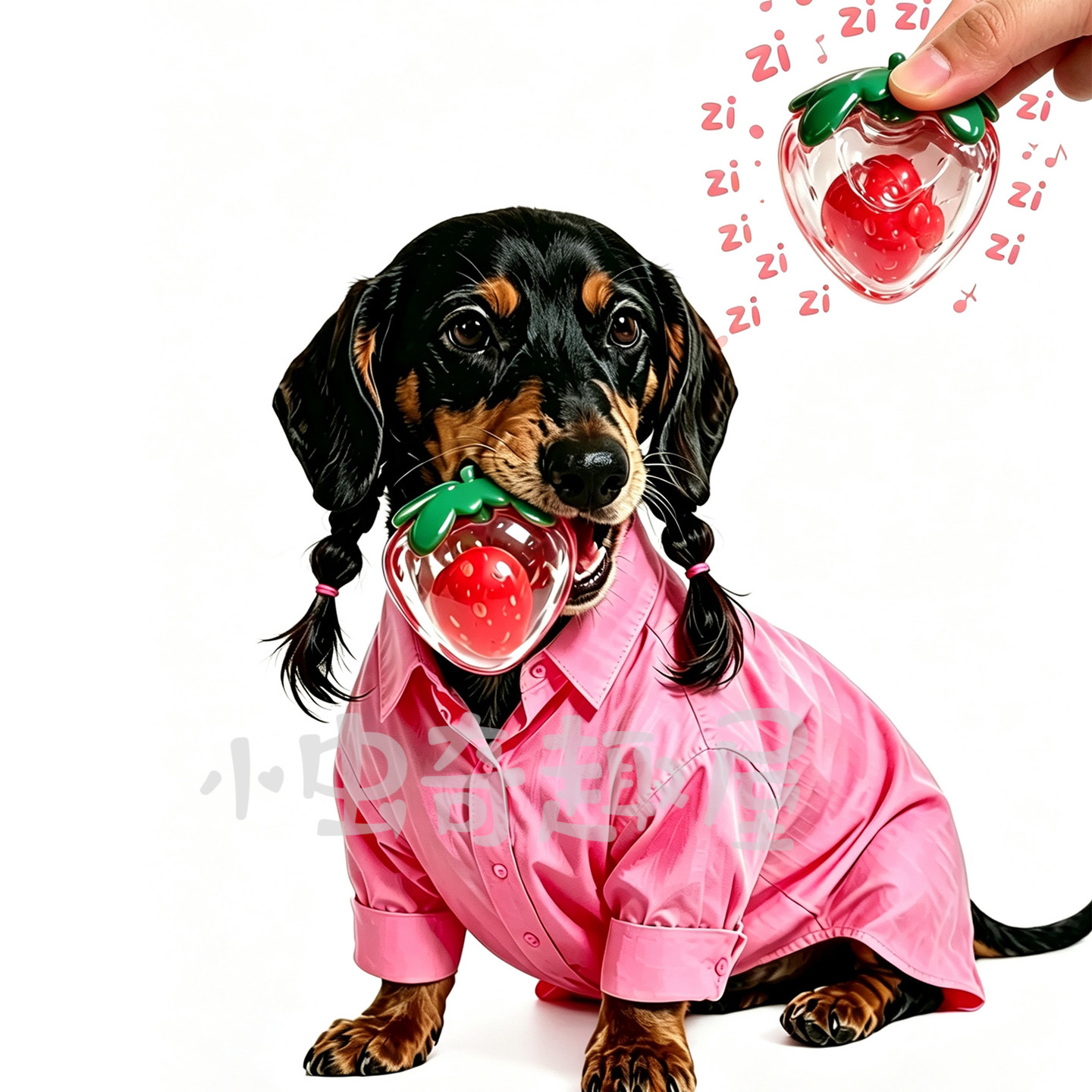 小狗狗发声玩具耐咬不烂狗玩具宠物磨牙小中大型犬自嗨解闷草莓球