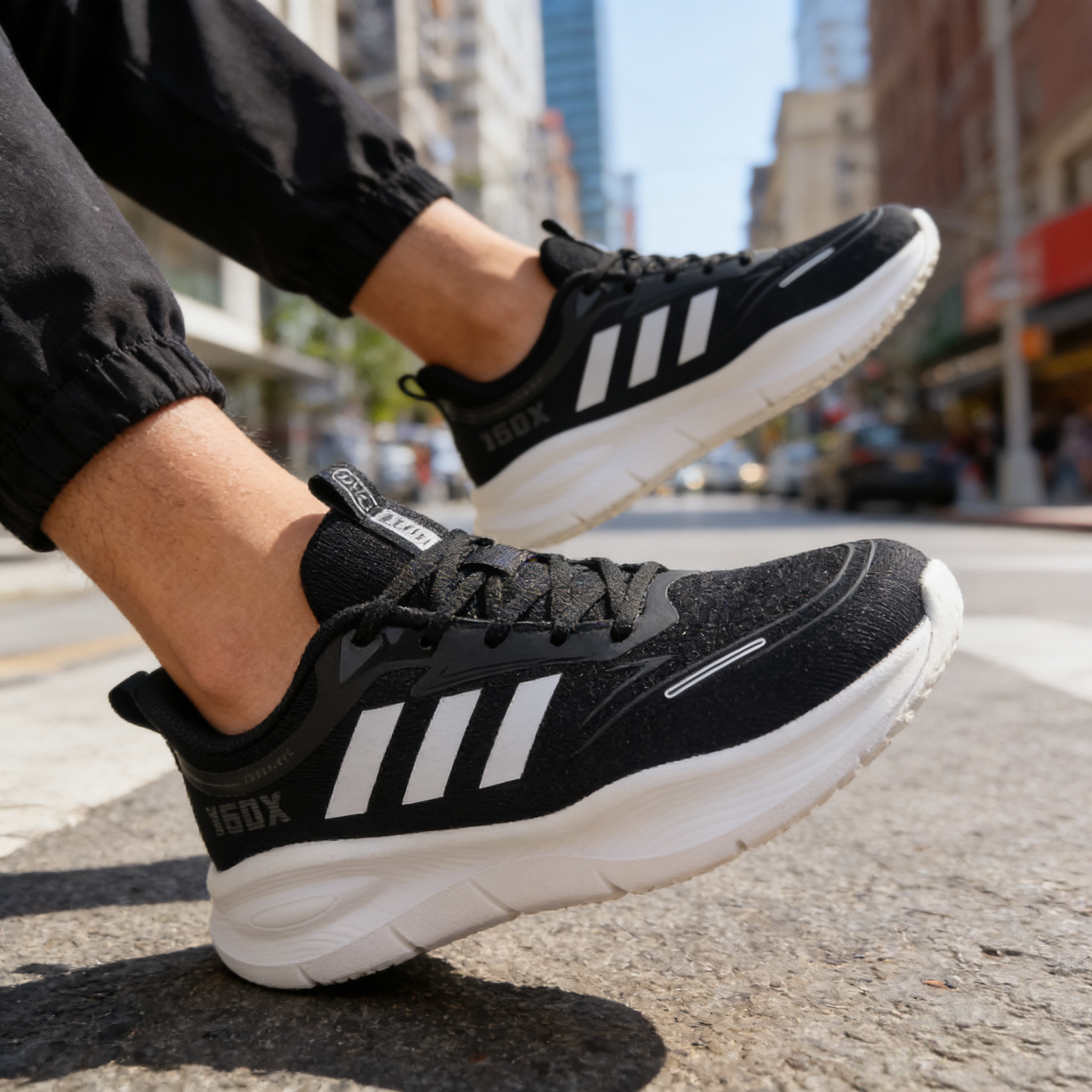 正品八山运动鞋男夏款男鞋高弹跑步鞋踩屎感超软运动鞋男女同款鞋