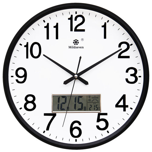 静音家用挂钟客厅卧室办公大气