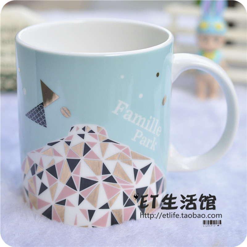 春季限量蝴蝶可爱风星巴克杯子