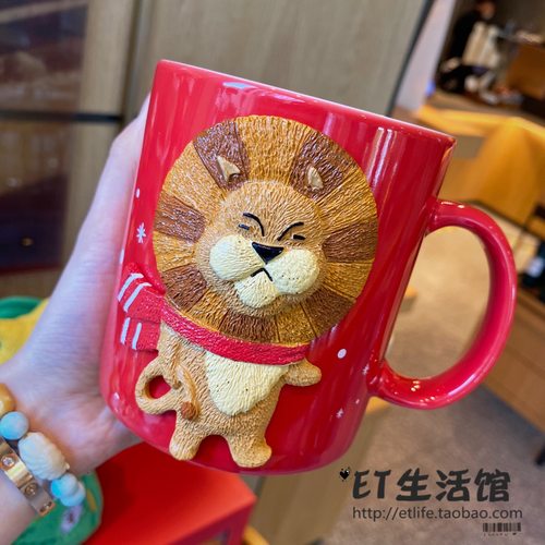 圣诞雪人组合星巴克杯子