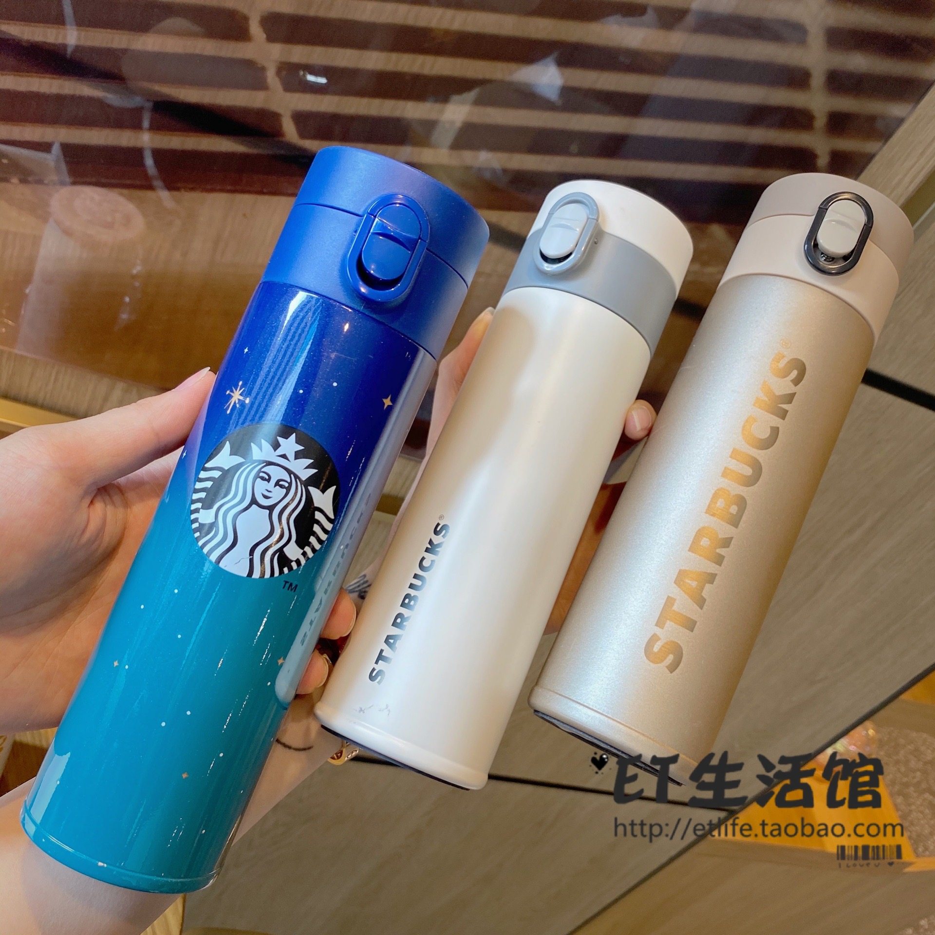 车载不锈钢保温杯女神杯锁扣