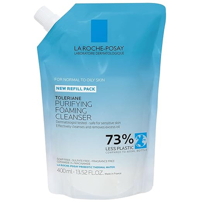 La Roche-Posay Toleriane理肤泉油性肌肤洁面替换装毛孔保湿