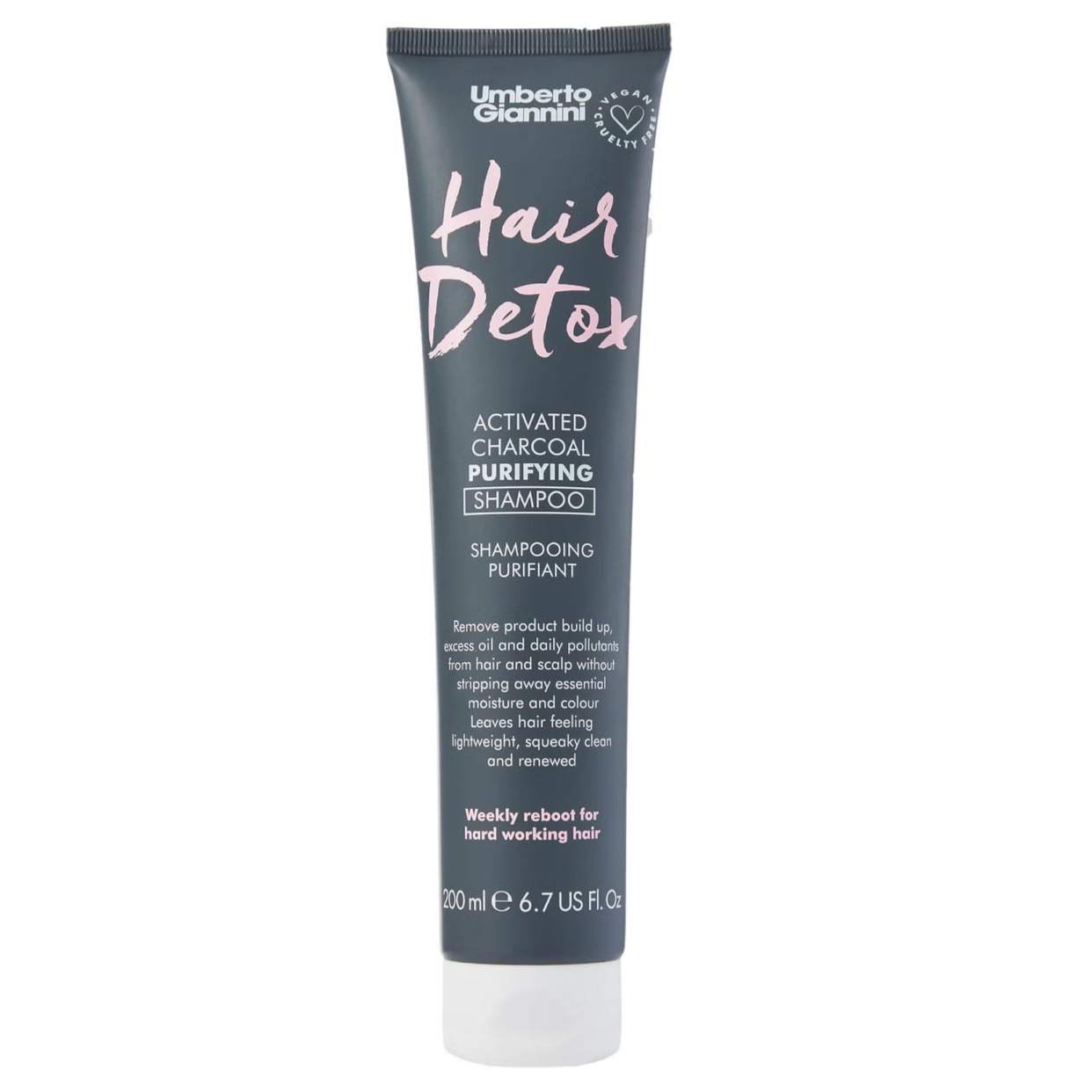 Umberto Giannini Hair Detox Activated Charcoal Shampoo