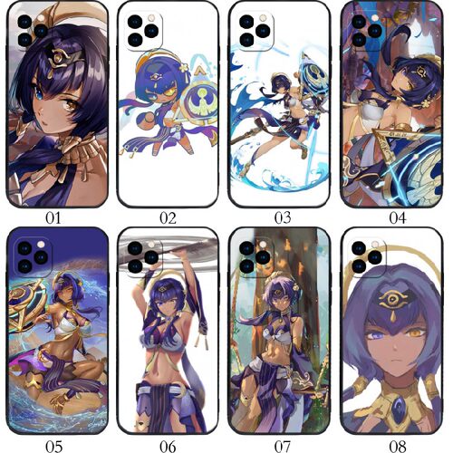 原神坎蒂丝 适用 小米 10T Pro/三星 S30 Plus/2/MIX 4/Civi 1S/S21/A72/A52/A32/Note20/A71/A51/S20手机壳