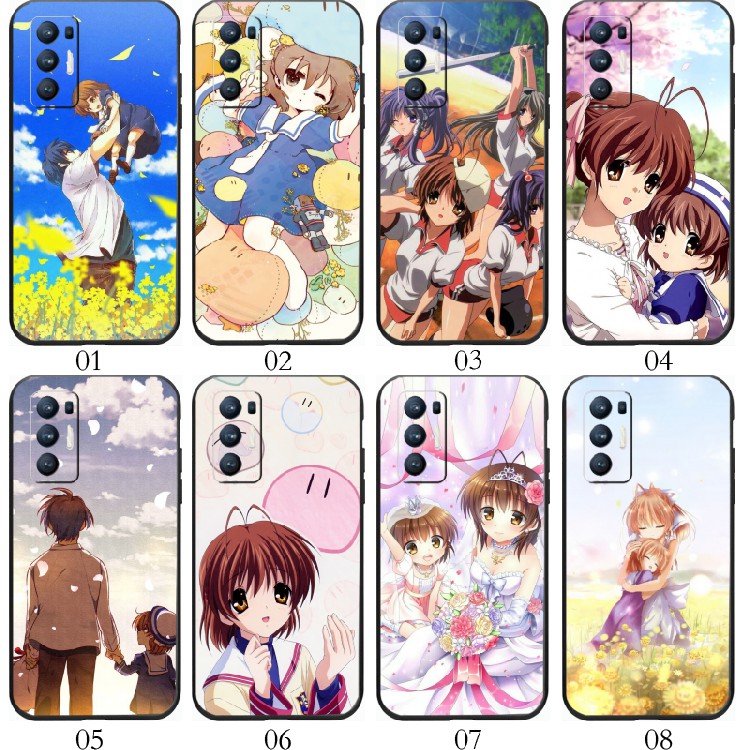 clannad 适用 红米 Note 9 4G/K60/10 pro/K50 至尊/Note 11 SE/realme V5/x7/V15/Q2/Q3/手机壳
