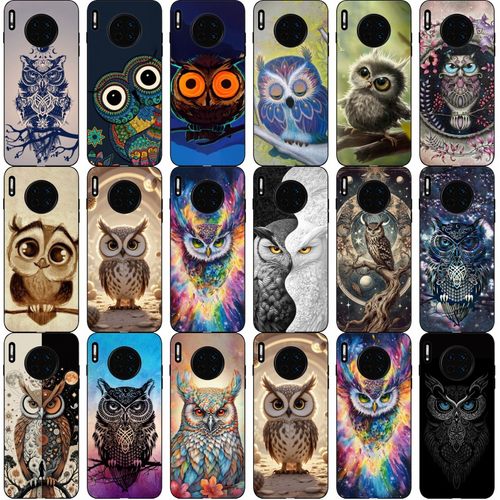 创意猫头鹰 华为 nova 12 活力/se/10/pro/11/ultra/Plus哑光壳