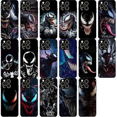 Venom毒液 苹果17/13/15/14/16/12/11/pro/Plus/MINI哑光壳