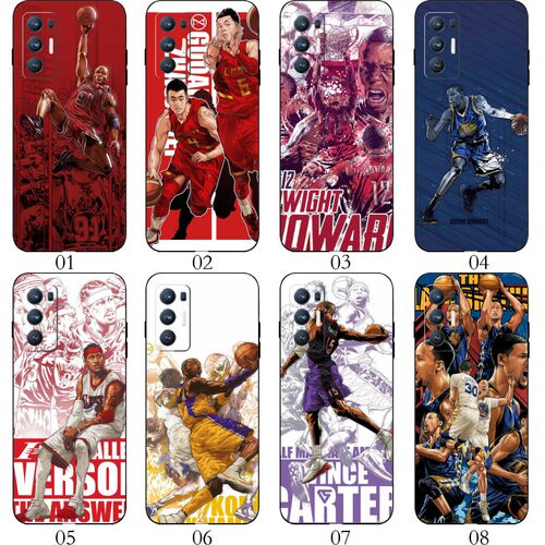 NBA篮球明星 适用 小米 10S/10/11 SE/10 Pro/红米 Note 9/K50/K60/iQOO U1/U1x/U3x/3/Neo3手机壳