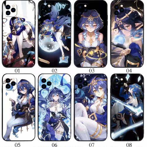 原神 莱依拉 适用 小米 10T Pro/三星 S30 Plus/2/MIX 4/Civi 1S/S21/A72/A52/A32/Note20/A71/A51/S2手机壳