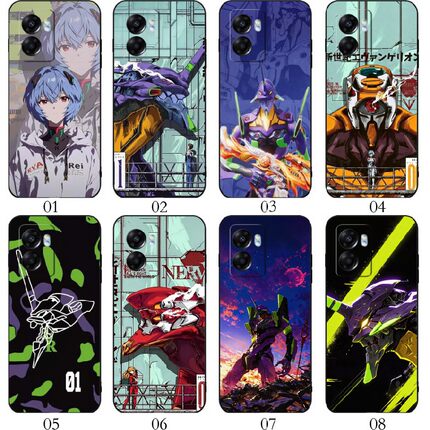 eva福音战士 适用OPPO Reno 11/9 Pro+/A57/7 SE/8/K10/A2/A1/A58x/A36/vivo S15e/S17e/Y77t/Y77e/Y7手机壳
