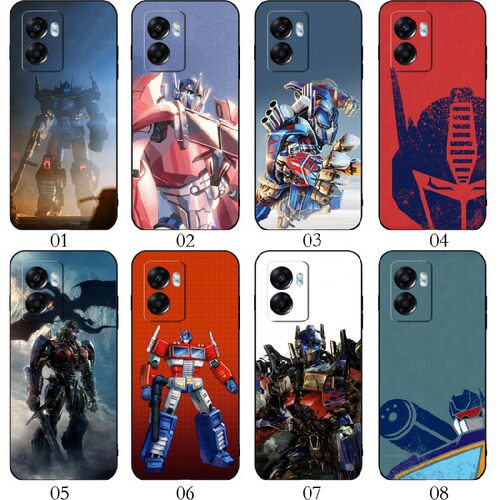 变形金刚卡通 适用iQOO Z8/U5/Neo6 SE/Z6/Z7/11 Pro/11S/10/9/8/Neo8/Neo7/红米 12/12R/realme V30t手机壳
