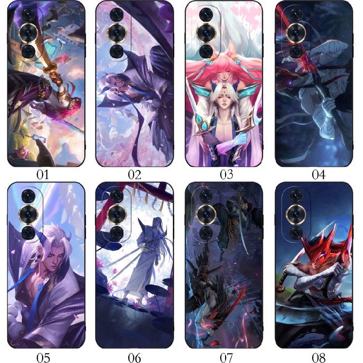 英雄联盟LOL永恩 适用 华为 畅享70/P60 Art/11 Ultra/10 Pro/nova 12/荣耀90/80/Reno 10/Y70 Plus/手机壳