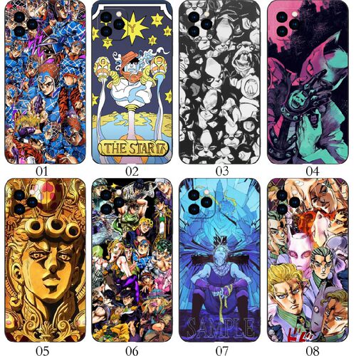 jojo 奇妙冒险 适用iPhone苹果 15/11/13 Pro/12 mini/14 Max/Plus/XS/XR/X/8/7/6/5/红米Note 12/12R手机壳