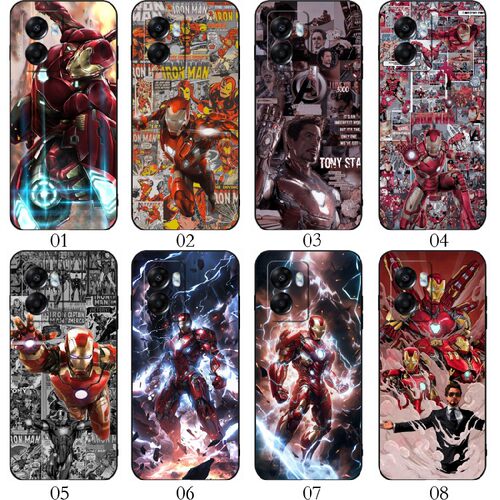 钢铁侠3 适用iQOO Z8/U5/Neo6 SE/Z6/Z7/11 Pro/11S/10/9/8/Neo8/Neo7/红米 12/12R/realme V30t/手机壳