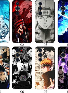 火影忍者10 适用 华为 畅享70/nova 12/P60 Art/10 Pro/11 Ultra/荣耀90/80/Reno 10/Y70 Plus/手机壳
