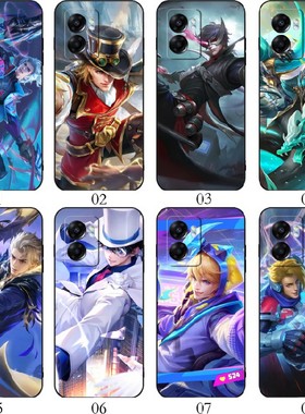 王者荣耀马可波罗 适用OPPO Reno 11/A57/8/7 SE/9 Pro+/K10/A2/A1/A58x/A36/vivo S15e/S17e/Y77t/Y7手机壳