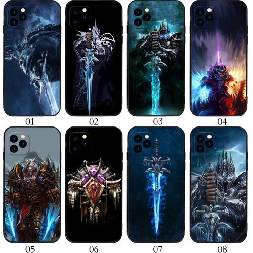 魔兽争霸 巫妖王 适用 小米 10T Pro/三星 S30 Plus/2/MIX 4/Civi 1S/S21/A72/A52/A32/Note20/A71/A5手机壳