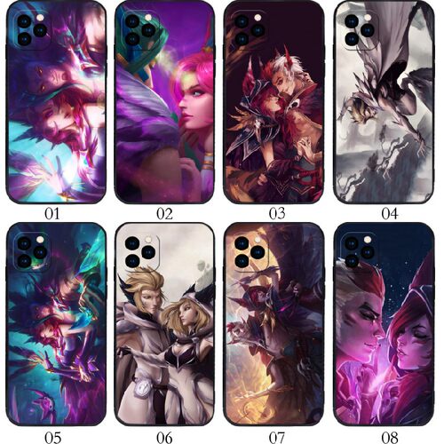 英雄联盟lol 霞洛 适用 小米 10T Pro/三星 S30 Plus/2/MIX 4/Civi 1S/S21/A72/A52/A32/Note20/A71/A手机壳