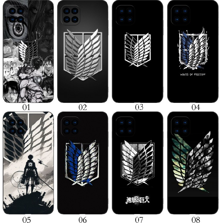 巨人Attack on Titan 适用 华为 nova8 SE/Pro+/7i/红米Note 13/6/K70/10A/9C/小米11/13/14/青春10/r手机壳