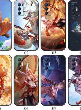 王者荣耀 公孙离 适用 vivo X70 Pro/Y77/X50/Y78/X60 曲屏版/Y77e/Y32/Y33s/Y21/Y21S/Y10/Y55s/Y76s手机壳