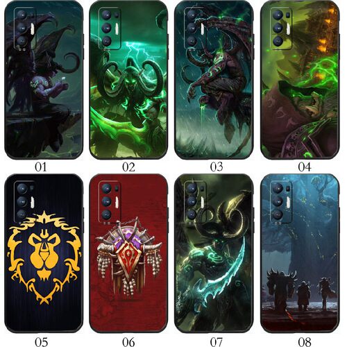 魔兽世界 伊利丹 适用 iQOO?Z6/Neo3/5 SE/Z5/Neo 5S/pro/Z3/Z1/U1/U1x/U3x/Z1x/小米10S/10至尊/real手机壳