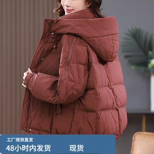 短款祤戎服女冬季2026新款时尚小款加厚中年妈妈杭州高端冬装外套